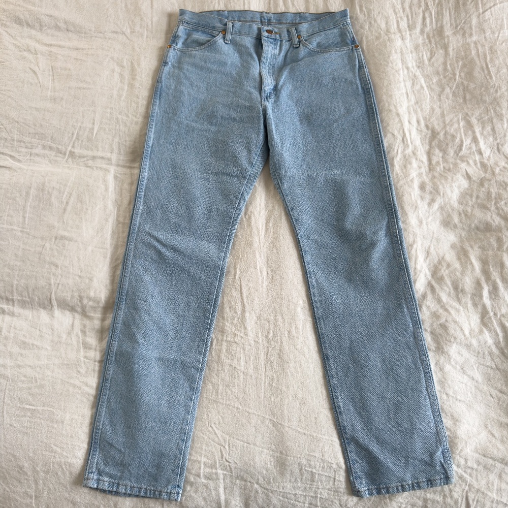 Wrangler Cowboy Cut Original Fit Jeans in Bleach